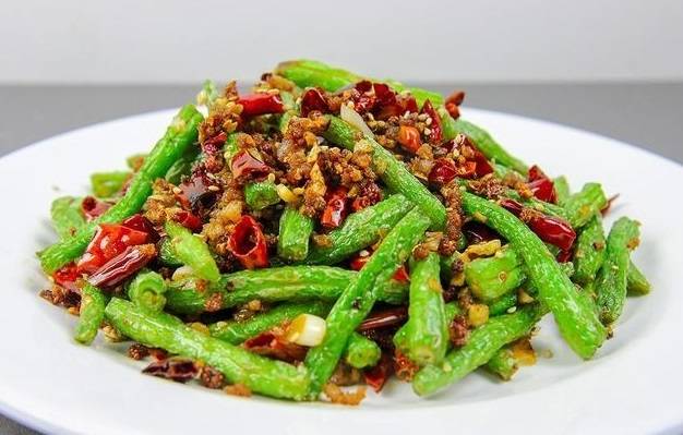 V1 Sautéed String Bean干煸四季豆🌶️